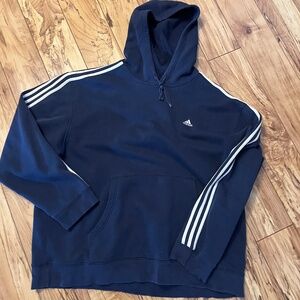 adidas vintage hoodie XXL